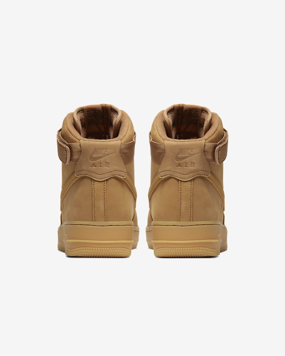 Nike air force 1 high top wheat best sale